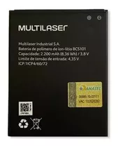 Bat-ria Multilaser Modl: Bcs101 P/ Multilaser F Pro
