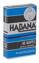 Mazo De Cartas Españolas Plastificado Habana X40 Naipés