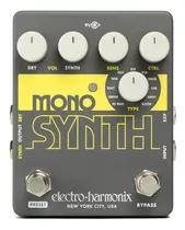 Pedal Sintetizador De Guitarra Mono Synth Electro