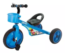 Triciclo Velotrol Com Cestinha Até 23kg Azul Zippy Toys   