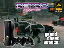 Xbox360 Retrogames 250gb Grand Theft Auto Lll Rtrmx