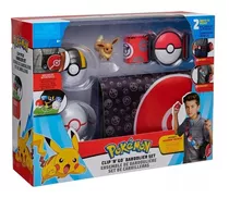 Set Pokemon  Pokebolas + Cinturón Eevee Día Del Niño