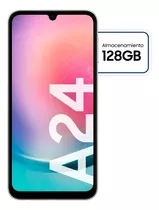 Celular Samsung Galaxy A24 128/6gb Plata Nuevo Garantía