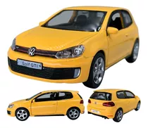 Miniatura Volkswagen Golf 2010 Gti Abre Porta Ferro 13cm