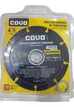 Disco De Carburo De Tungsteno 4 1/2 PuLG Marca Covo 