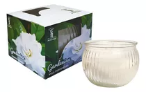 Veladora Gardenia Perfumada Roma Verde Por Pieza Color Blanco 0334