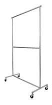 Rack Para Ropa 1.00m Doble, Viajero Galvanizado