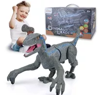 Brinquedo Dinossauro Leader Controle Luz-som Ótimo Preço