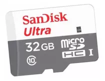 Tarjeta De Memoria Sandisk Sdsquns-032g-gn3ma  Ultra Con Adaptador Sd 32gb
