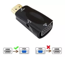 Ficha Adaptadora Vga A Hdmi  Con Audio Em1121 X2 Unidades - 