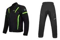 Conjunto Moto Pantalón Y Campera Gp23 Protecciones 4 Est Top