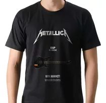 Camiseta Mettalica Kirk Hammett