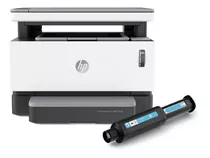 Impresora Multifunción Hp Neverstop 1200a Blanca Y Gris 