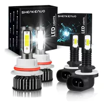 Canbus 9007 881 Para Dodge Kit De Faros Led De Haz Alto/bajo