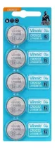 Vinnic Lithium Coin Cr2032 Pila Pack 5 Unidades