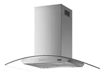 Coifa Ilha 90cm Inox Franke 220v Vidro Curvo Glass Classic Cor Prateado Voltagem 220v