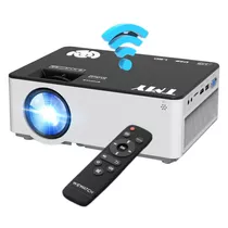 Proyector De Video Beam Tmy Con Wifi 5g 1200 Lm 1080p Nativo Color Blanco 110v