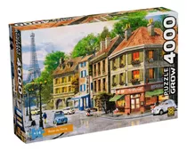 Puzzle Ruas De Paris 4000 Peças 04102 - Grow