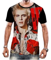 Camiseta Camisa Masculina Billy Idol Músico Compositor Hd