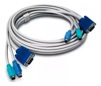 Cable De Video Trendnet Tk-c10 Para Switch Kvm Ps2 Vga 3mts