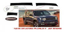 Juego Deflectores Ventanillas Jeep Renegade X 6 Piezas