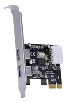 Placa Usb 3.0 Pci-e 5gbps Pci Express X1 - 2 Portas