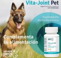 Vitaminas Vita-joint Pet Aranda Con Condroitina Glucosamina 