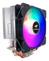 Cpu Fan Cooler Intel Amd Gamer Led Rgb Torre Com Heatpipes