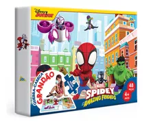 Spidey Quebra Cabeça 48 Peças Grandão Jak Toyster