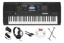 Yamaha Psre473 Eps Full-size Keyboard With 61 Keys - Black