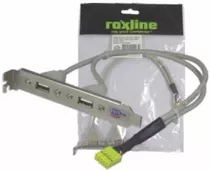 Placa Adaptador 2 Usb Com 4 Fios Roxline