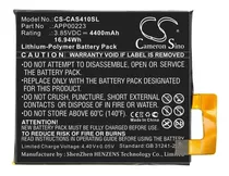 Bateria P/ Celular Caterpillar S41 4400 Mah Cameron Sino
