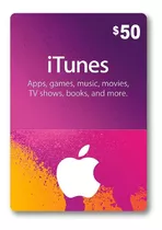 Gift Card Itunes 50 Usd ¡entrega Rápida!