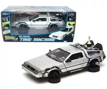 Carro De Volta Para O Futuro 2 Delorean Time Machine 1/24