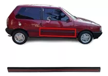 Bagueta Puerta Derecha Fiat Uno 3p Scr Negra Con Vira Roja