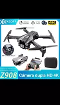 Drones Fluxo Óptico  Z908 Pro Zangão 4k Hd Profissional