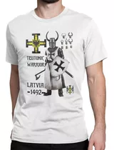 Remera Guerrero Orden Teutonica Cruzadas Balticas Letonia