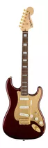 Guitarra Electrica Squier Stratocaster 40 Anniversary Msi Color Rojo Material Del Diapasón Laurel Indio Orientación De La Mano Diestro