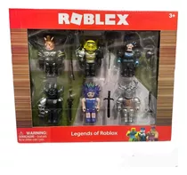 Combo Roblox Juguetes X6 Personajes Con Accesorios 