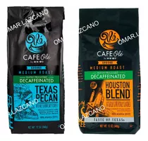 Café Olé Mix Decaf (texas Pecan, Houston Blend) 2 Bsas 12oz