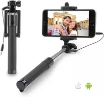 Mini Monopod Baston Palo Selfie Con Cable Y Boton Android