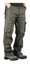 Pantalon  Cargo Gabardina Pre Lavada For Men Hard Work  