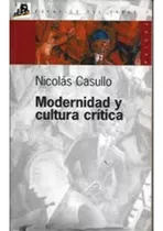 Modernidad Y Cultura Critica