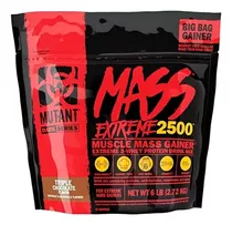 Proteina Mutant Mass Xxxtreme 2500 6 Lbs Ganador Peso Gainer