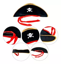 Gorro Sombrero Pirata Disfraz Halloween