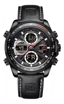 Naviforce Nf9197l Reloj Estilo Moderno_malla Cuero_calidad