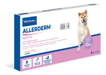 Allerderm Spot On 10kg Para Cães E Gatos Virbac 6 De 4ml