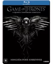 Blu-ray Game Of Thrones: A Quarta Temporada Completa 5 Disco