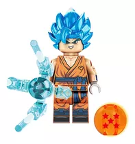 Boneco Goku Super Saiyajin Blue Dragonball Compatível C/leg