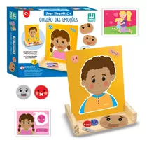 Brinquedo Quadro Das Emoções Magnetico Sentimentos Infantil